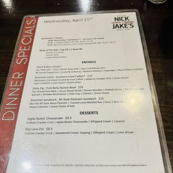 Nick and Jake's - American Near Me - Overland Park, Kansas