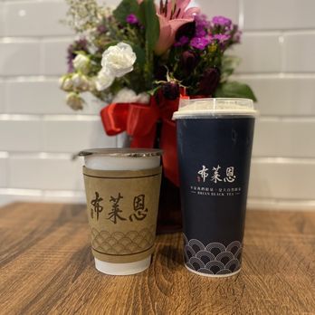 Brian Black Tea - Assam black tea and iced iron goddess crema - Bubble Tea Near Me - Fremont, California