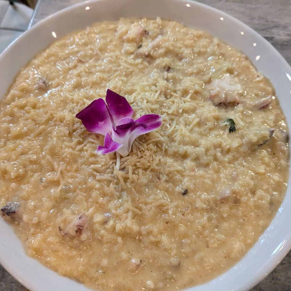 Risotto with octopus Risotto with octopus