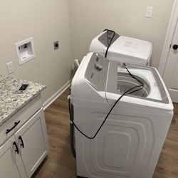 Lowe's Home Improvement - Washer & dryer just left there