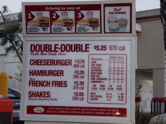 Menu photo 2 In-N-Out Burger South Gate, CA Menu photo 2 In-N-Out Burger South Gate, CA