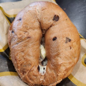 Einstein Bros. Bagels - Chocolate bagel toasted with butter - Bagels Near Me - Sparks, Nevada Einstein Bros. Bagels - Chocolate bagel toasted with butter - Bagels Near Me - Sparks, Nevada