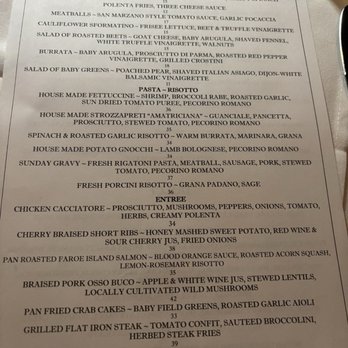 Bici Restaurant - Menu - Italian Near Me - Ramsey, New Jersey