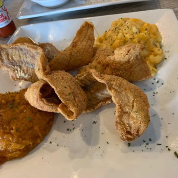Della J's Delectables - Cheese Mac Whiting Mashed sweet potatoes - Southern Near Me - Alexandria, Virginia Della J's Delectables - Cheese Mac Whiting Mashed sweet potatoes - Southern Near Me - Alexandria, Virginia