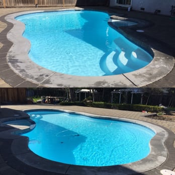 No Problem Pools - Here is what the pool looks like after Luis and his crew worked their magic on it. So beautiful! The kids are so excited! - General Contractors Near Me - San Jose, California