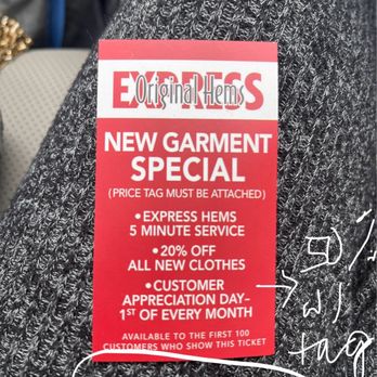 Original Hems - Sewing & Alterations Near Me - Santa Ana, California