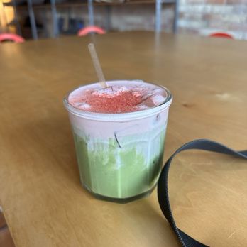 Otono - strawberry rhubarb matcha - Thrift Stores Near Me - Grand Rapids, Michigan