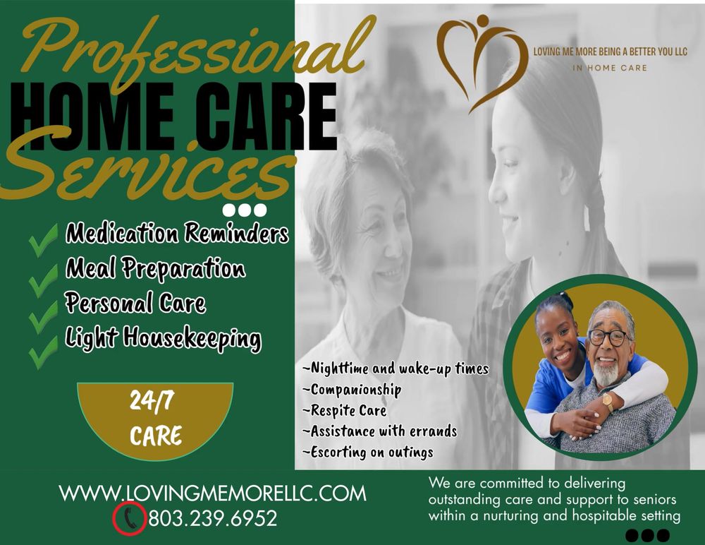 Loving Me More Being a Better You - home care agency in Columbia, SC