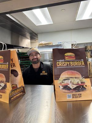 Eat Crispy Burger Oceanside by null