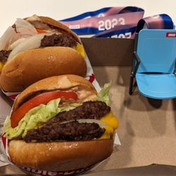 In-N-Out Burger - Double Double with onion x2