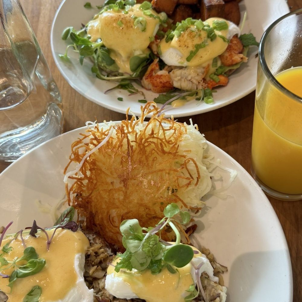 Smoked trout Benedict and the Nordeaster Benedict