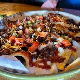 Brisket nachos