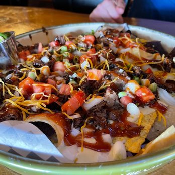 Trappers Saloon - Brisket nachos - New American Near Me - Eureka, Montana