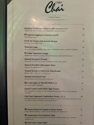 Menu photo 2 Chef Chai Honolulu, HI