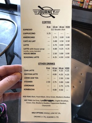 Menu photo 6 Journey Coffee Vacaville, CA