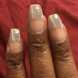 Regal Nails, Salon & Spa - Close up of the Hologram / Holographic Nails