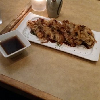 Yoshi's - Shrimp & Scallops "Kikiage" Fritter $16 - pretty good! - Jazz & Blues Near Me - Oakland, California Yoshi's - Shrimp & Scallops "Kikiage" Fritter $16 - pretty good! - Jazz & Blues Near Me - Oakland, California