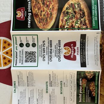 Marco's Pizza - Menu - Pizza Near Me - Newport News, Virginia