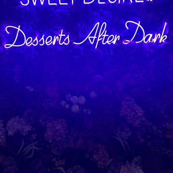Sweet Desires Dessert Lounge - Floral photo wall to memorialize your visit there great for photos. - Desserts Near Me - Vero Beach, Florida Sweet Desires Dessert Lounge - Floral photo wall to memorialize your visit there great for photos. - Desserts Near Me - Vero Beach, Florida