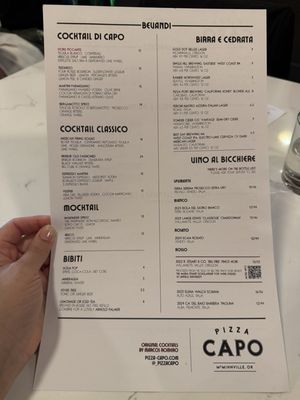 Menu photo 2 Pizza Capo McMinnville, OR