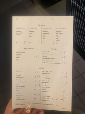 Menu photo 6 Mosonori Winter Park, FL