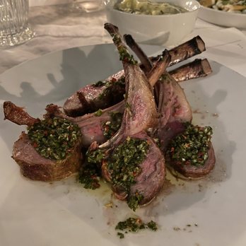 Cara Restaurant - Rack of lamb - New American Near Me - Los Angeles, California