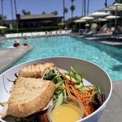 Andaz Scottsdale Resort & Bungalows - Nice to have a club sandwich by the pool.