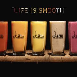 J Spill The Juice Legend - "Life is Smooth" tropical smoothie pack
Try out all 5 delicious handcrafted smoothes.
Perfect for the office, family or school events