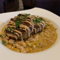 a plate of food