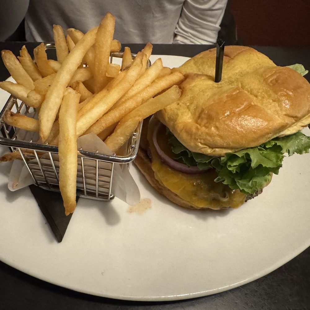 110 Grill - Cheeseburger and fries - American Near Me - Hadley, Massachusetts 110 Grill - Cheeseburger and fries - American Near Me - Hadley, Massachusetts