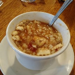 Cup of beef barley soup Cup of beef barley soup