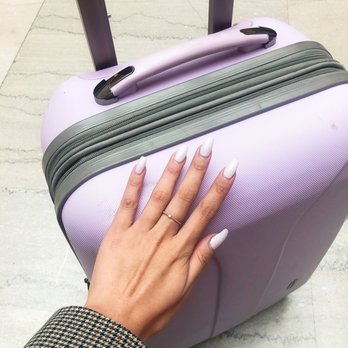 Nail Perfection - Purple nails that Christy did for me - Nail Salons Near Me - Chicago, Illinois Nail Perfection - Purple nails that Christy did for me - Nail Salons Near Me - Chicago, Illinois