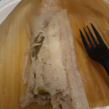 Tamales Express - Rajas tamale. (Cheese and jalapeno) - Mexican Near Me - Santa Clarita, California Tamales Express - Rajas tamale. (Cheese and jalapeno) - Mexican Near Me - Santa Clarita, California