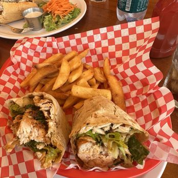 Skip Jack's - Grouper Caesar wrap - Restaurants Near Me - Sint Maarten, New Hampshire