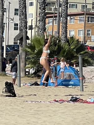 Original Muscle Beach Santa Monica by null