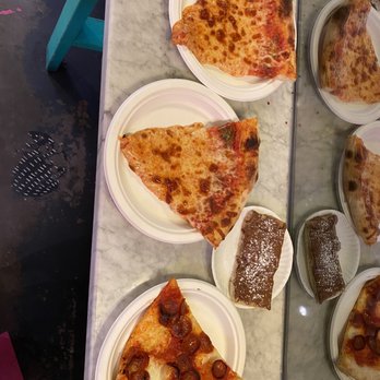 Unregular Pizza - Plain Cheese slices, Vegan Pepperoni slice & Nutella tarts (6 pcs) - Pizza Near Me - New York, New York