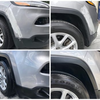 Andy's Auto Collision - 2016 Jeep Cherokee front bumper repair - Body Shops Near Me - Rancho Cucamonga, California