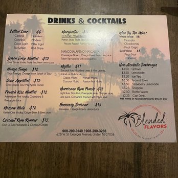 Blended Flavors - Menu - Southern Near Me - Linden, New Jersey Blended Flavors - Menu - Southern Near Me - Linden, New Jersey