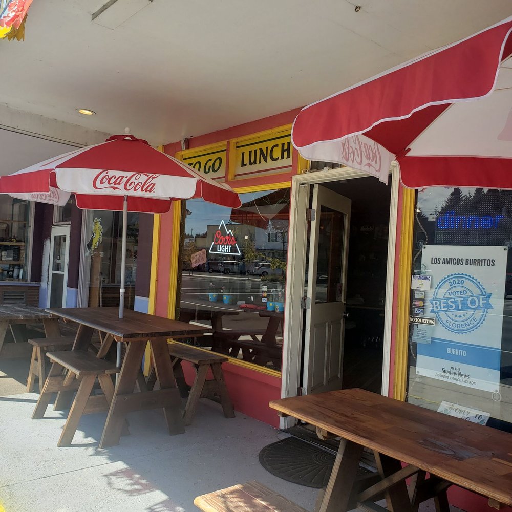 Los Amigos Burritos - Outdoor seating - Mexican Near Me - Florence, Oregon Los Amigos Burritos - Outdoor seating - Mexican Near Me - Florence, Oregon