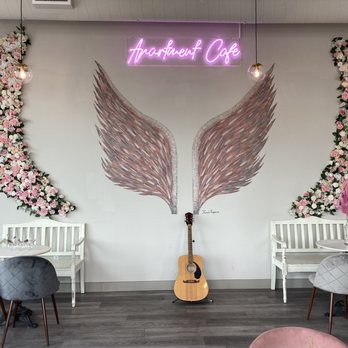 Apartment Cafe - Inside decor & seating - Coffee & Tea Near Me - Rancho Cucamonga, California