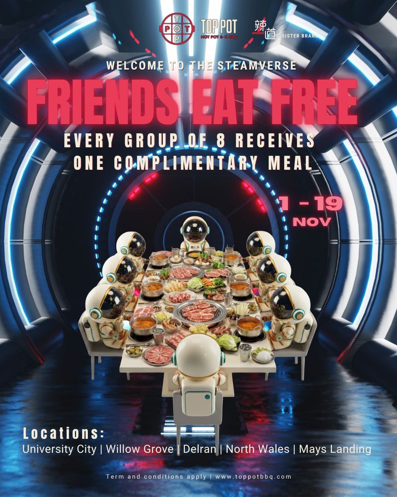 Social spots from Top Pot K BBQ & Hot Pot - Willow Grove