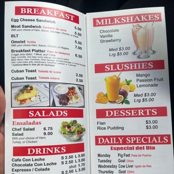 Kiki’s - a menu for breakfast - Cuban Near Me - Tampa, Florida Kiki’s - a menu for breakfast - Cuban Near Me - Tampa, Florida