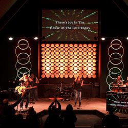 Relevant Church - The stage set up is just amazing, and they have modern upbeat music! Its awesome!