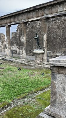 Pompeii Archaeological Park Amphitheatre entrance and exit by null