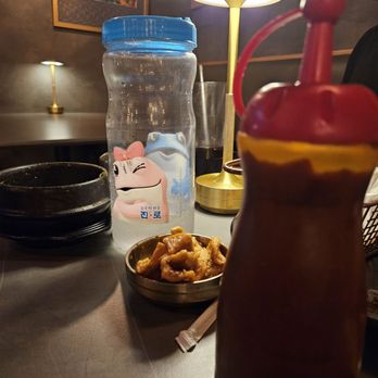 Sura - Water served in adorable jug - Korean Near Me - Long Beach, California Sura - Water served in adorable jug - Korean Near Me - Long Beach, California