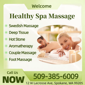 Healthy Spa - Massage Near Me - Spokane, Washington Healthy Spa - Massage Near Me - Spokane, Washington