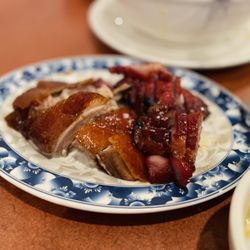 Nice China Cafe - 2 BBQ Combo - Roast Duck and Char Siu
