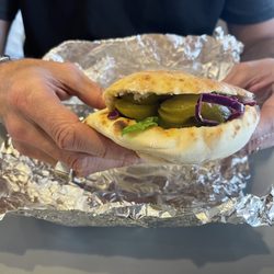 Naf Naf Grill - Pembroke Pines - Pita with everything