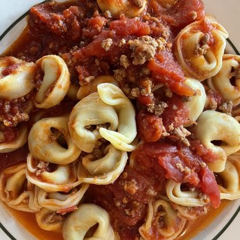 Alessandro's - Tortellini with meat sauce - Italian Near Me - Ashtabula, Ohio