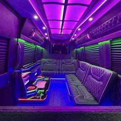 Skyhawk Limousine - 12 passengers limo sprinter